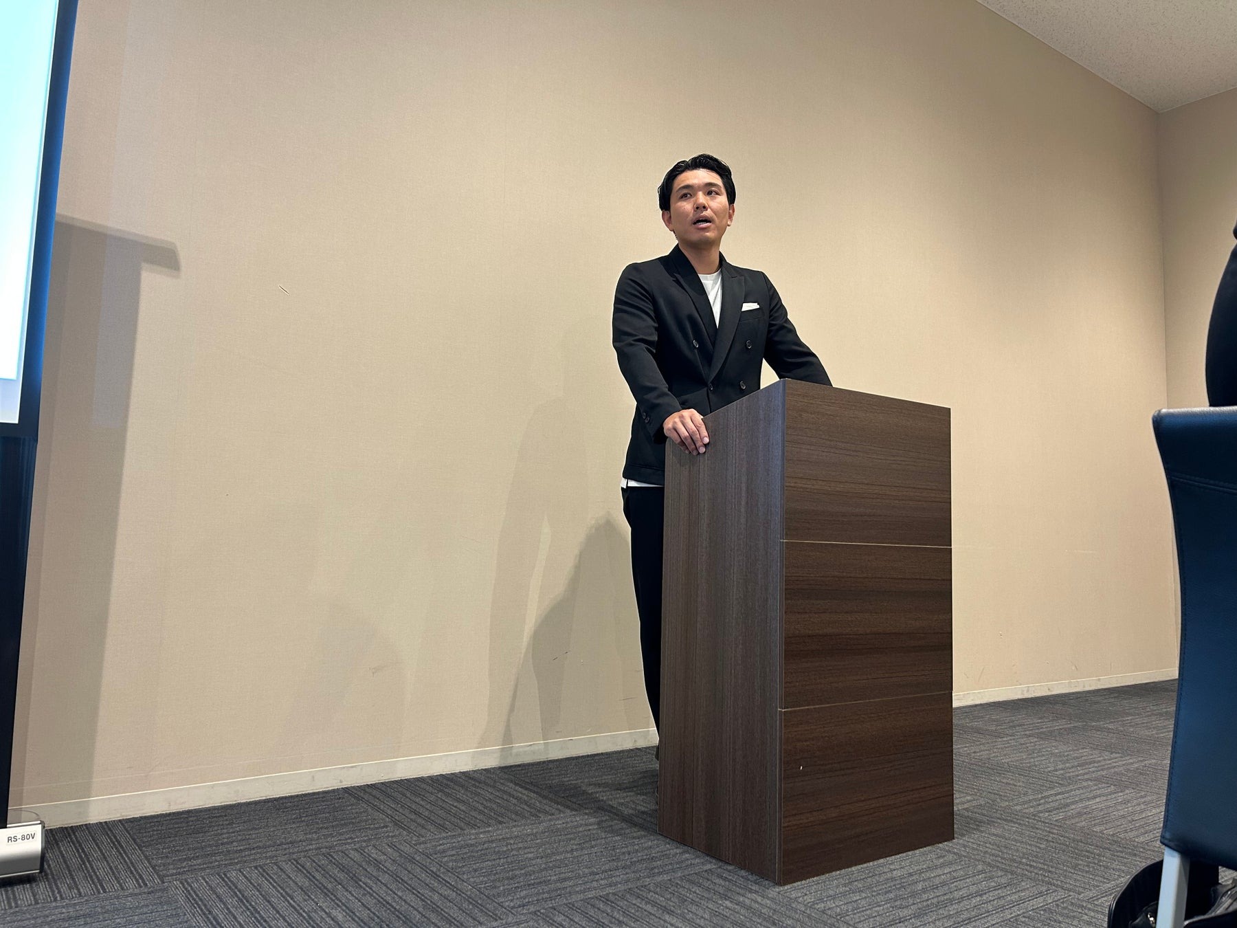 馬場社長挨拶（内定式）