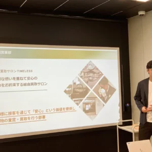 入社式の様子３