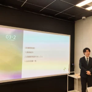 入社式の様子５