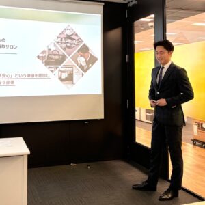 入社式の様子４