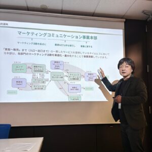 入社式の様子２