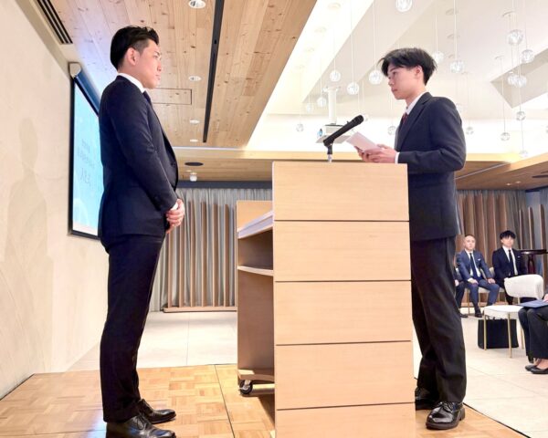 株式会社タイムレス2026年新卒入社式